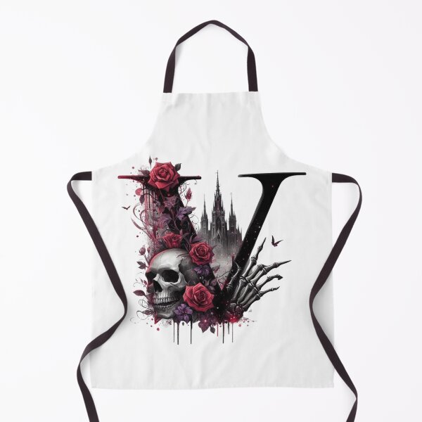 Item preview, Gothic Halloween Skull and Roses V designed and sold by CultDigHoriz.