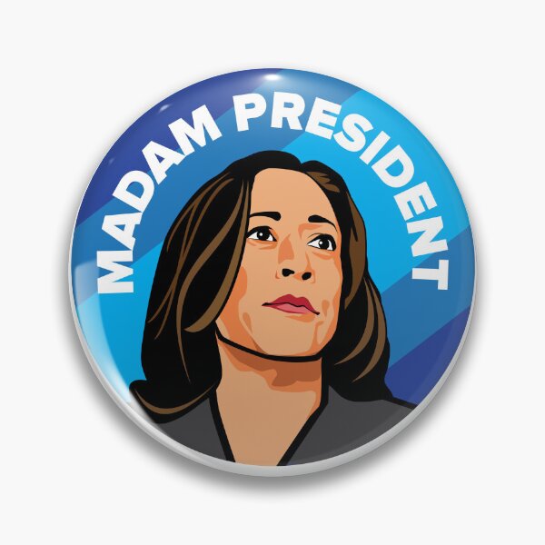 Item preview, Kamala Harris button designed and sold by BlueStates.