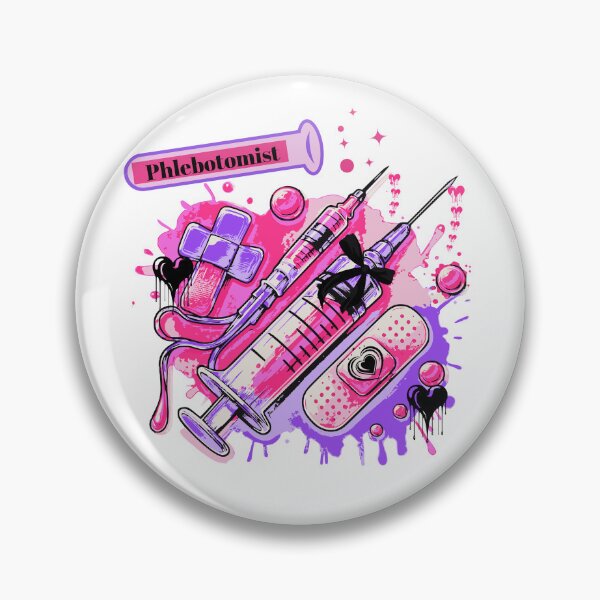 Item preview, Cute Phlebotomist sticker and more designed and sold by CRandRRstickers.
