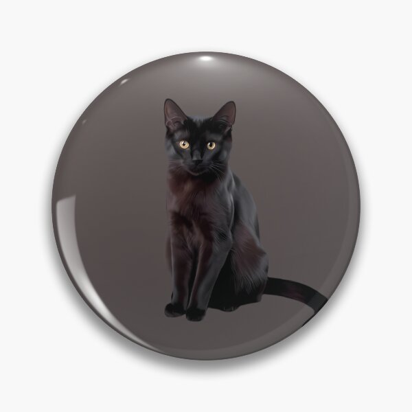 Item preview, Midnight Gaze: The Elegance of the Black Cat designed and sold by magicalshops.