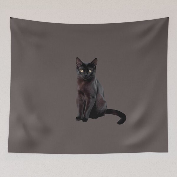 Item preview, Midnight Gaze: The Elegance of the Black Cat designed and sold by magicalshops.