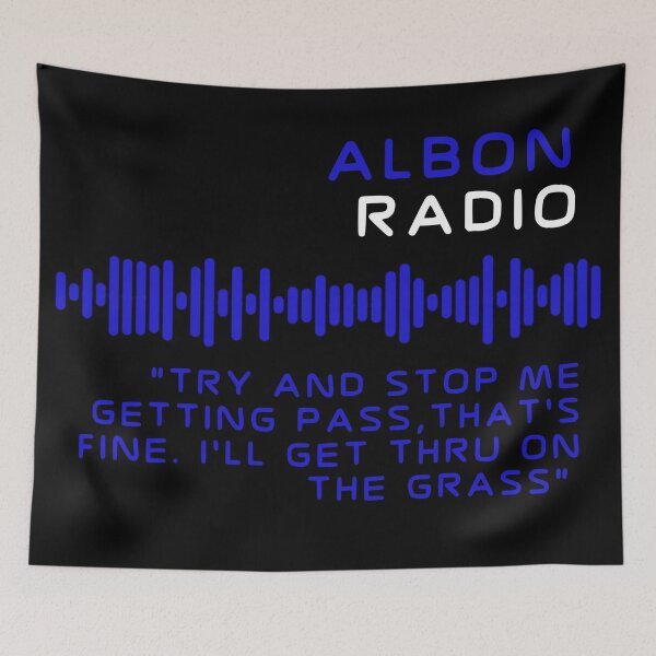 Item preview, Alex Albon "I'll get thru on the grass" designed and sold by prettynight.