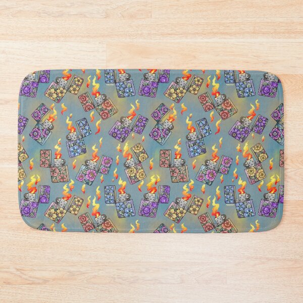 Item preview, MoxxiFoxxy Pattern Lighters Blue backing designed and sold by MoxxiFoxxy.