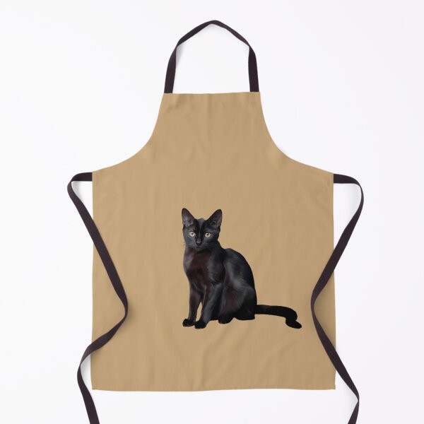Item preview, Silent Sentinel: A Black Cat’s Poised Watch designed and sold by magicalshops.