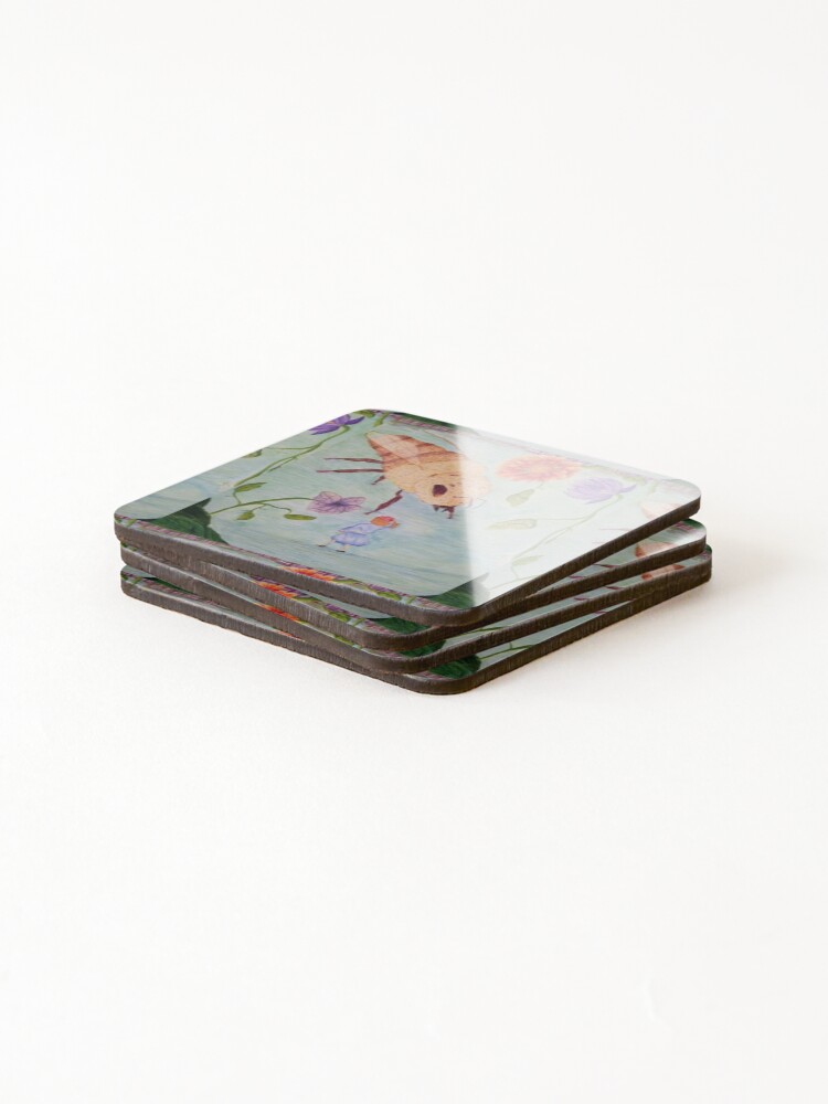 Thumbnail 4 of 5, Coasters (Set of 4), Magic Pool designed and sold by Anyrenii.