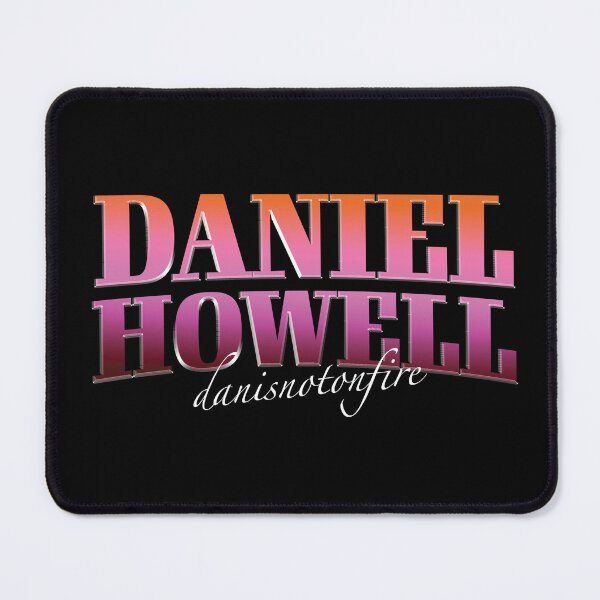 Item preview, daniel howell name design (lesbian pride colours) designed and sold by starburnt.