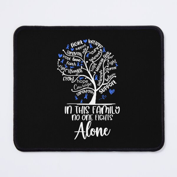 Item preview, In this FAMILY fights against syndrome, disease, illness, cancer with Tree Blue Ribbon designed and sold by EdithShop59.