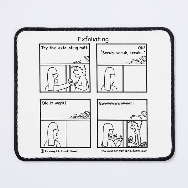 Item preview, Exfoliating designed and sold by Cramped Conditions.