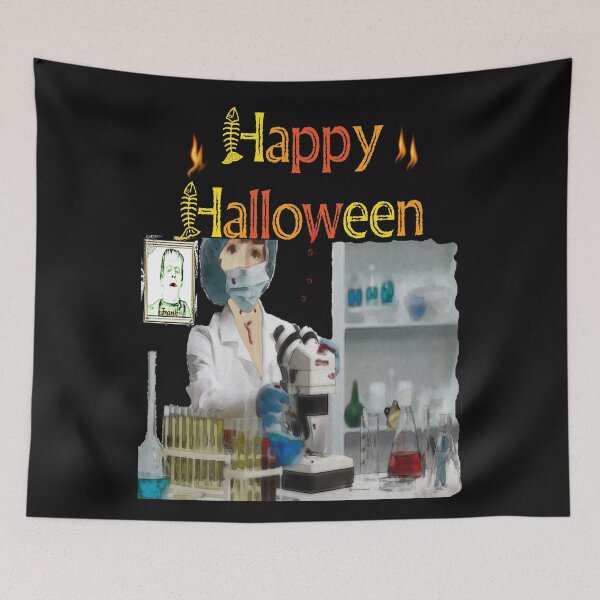 Item preview, Creepy Chemist and Her Vampire Boyfriend Frank designed and sold by kristalcurt.