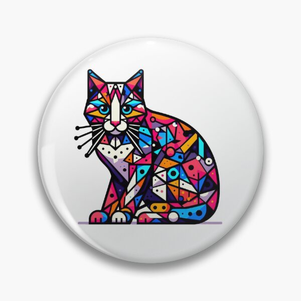 Item preview, Feline Geometry: The Perfect Symmetry of Cats designed and sold by AerzTienda.
