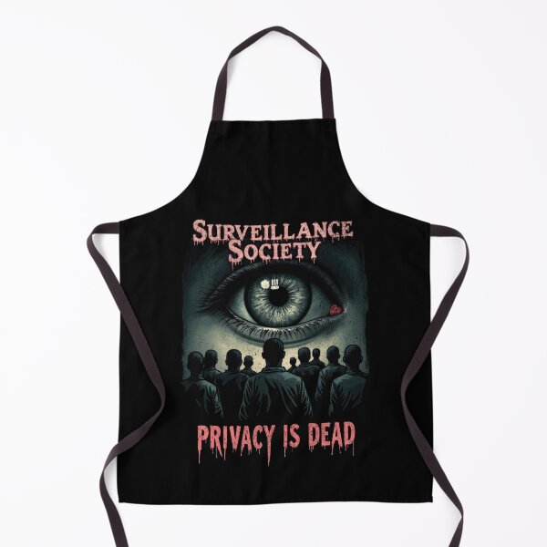 Item preview, Surveillance Society – Privacy Is Dead Dystopian Eye designed and sold by AmorcitoDesigns.