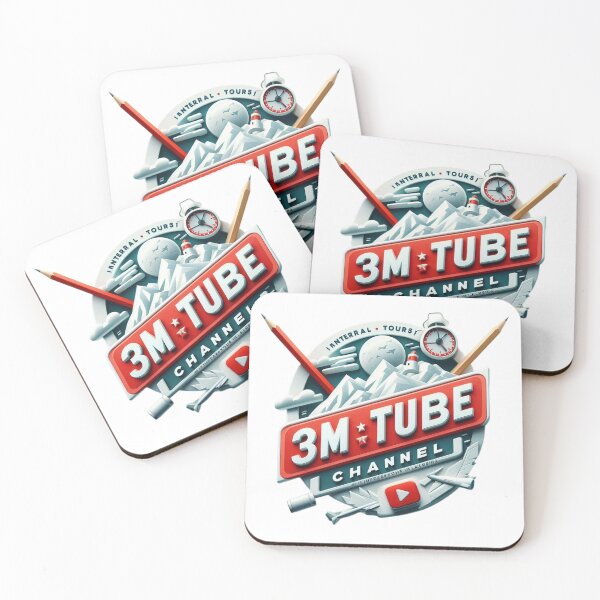 Item preview, Dynamic 3M Tube Logo designed and sold by zdzdesigner.