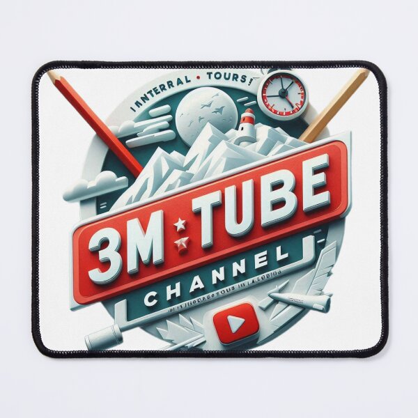 Item preview, Dynamic 3M Tube Logo designed and sold by zdzdesigner.
