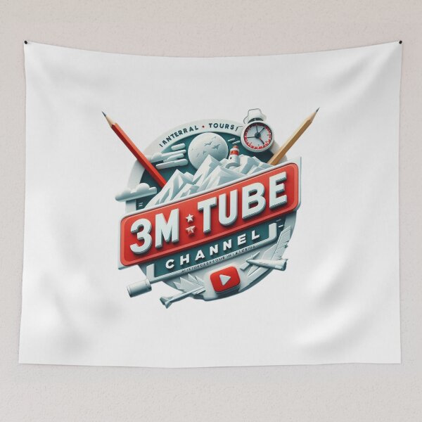 Item preview, Dynamic 3M Tube Logo designed and sold by zdzdesigner.