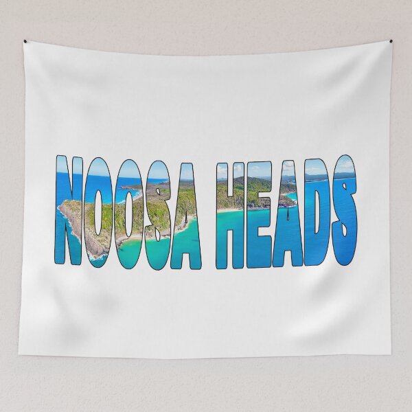Item preview, NOOSA HEADS - Noosa National Park Perfect Day Aerial designed and sold by Adam Gormley.