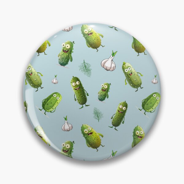 Item preview, Funny pickles pattern designed and sold by FatBirdie.