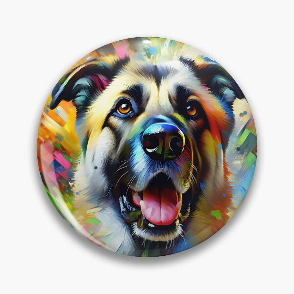 Item preview, Kangal Shepherd Dog Acrylic Print Pet Portrait Dog Lovers designed and sold by Puppy Puzzles Plus.