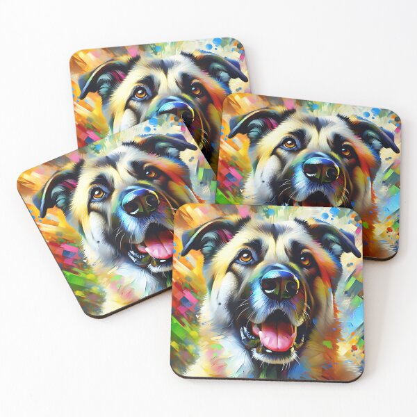 Item preview, Kangal Shepherd Dog Acrylic Print Pet Portrait Dog Lovers designed and sold by Puppy Puzzles Plus.