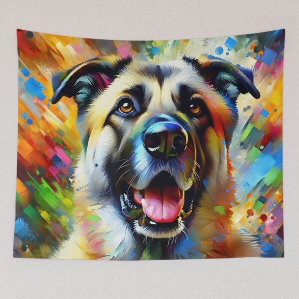 Item preview, Kangal Shepherd Dog Acrylic Print Pet Portrait Dog Lovers designed and sold by Puppy Puzzles Plus.