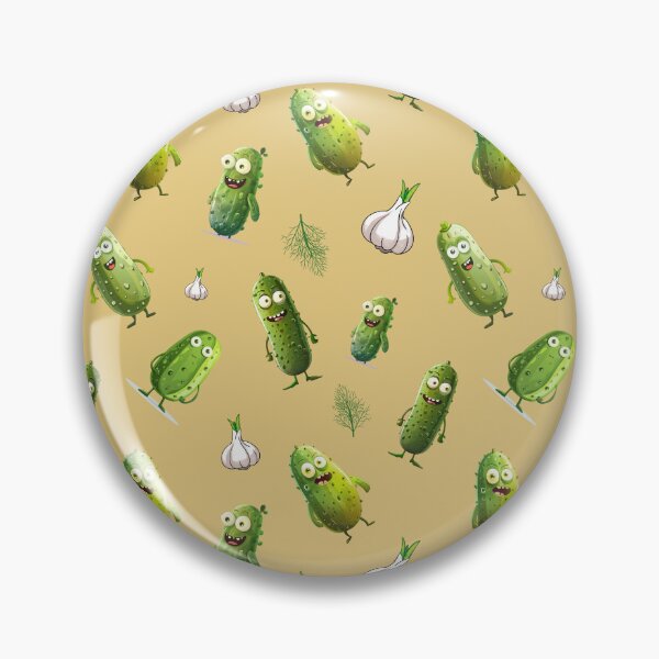 Item preview, Funny pickles pattern designed and sold by FatBirdie.