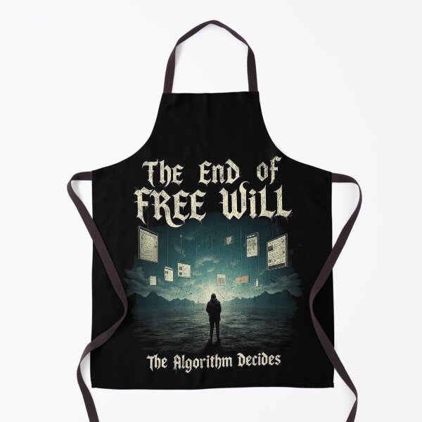 Item preview, The End of Free Will – The Algorithm Decides AI Dystopia designed and sold by AmorcitoDesigns.