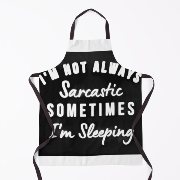 Item preview, I'm not always sarcastic sometimes I'm sleeping designed and sold by Black-hawk-designs.