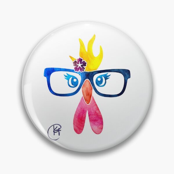 Item preview, Chicken Lady Art designed and sold by Kalli Taub Art.