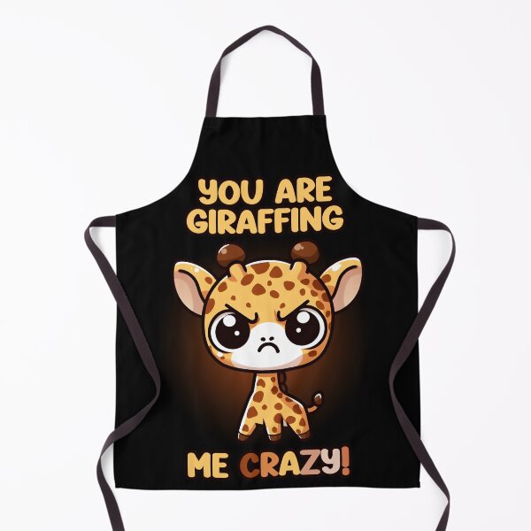 Item preview, Angry Giraffe, You Are Giraffing Me Crazy designed and sold by Mini Pandas.
