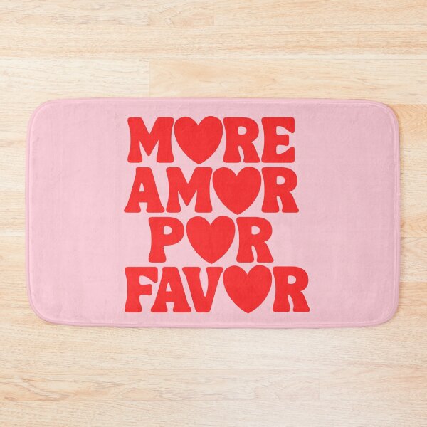 Item preview, More Amor Por Favor - More Love Please - Type - Retro Red & Pink designed and sold by TheLoveShop.