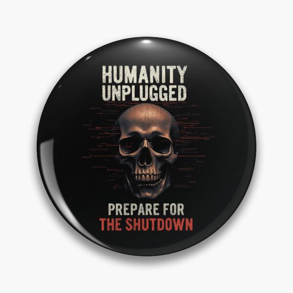 Item preview, Humanity Unplugged – Prepare for the Shutdown designed and sold by AmorcitoDesigns.