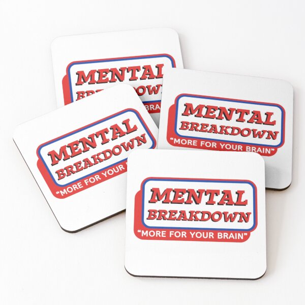 Item preview, MB Mental Breakdown Logo designed and sold by Full Whimsy.