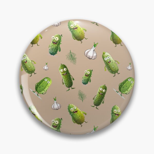 Item preview, Funny pickles pattern designed and sold by FatBirdie.