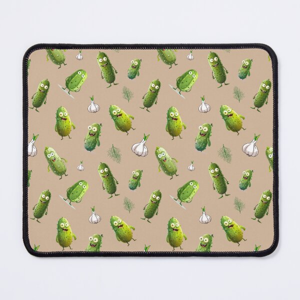 Item preview, Funny pickles pattern designed and sold by FatBirdie.