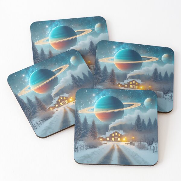 Item preview, Winter Space Fantasy 2 designed and sold by A-Man-and-a-Cat.