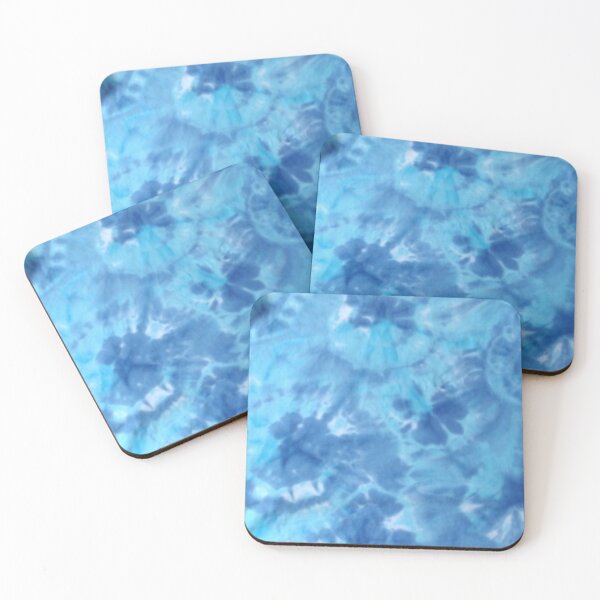 Item preview, Blue Abstract Geode Shapes designed and sold by EarthsHues.