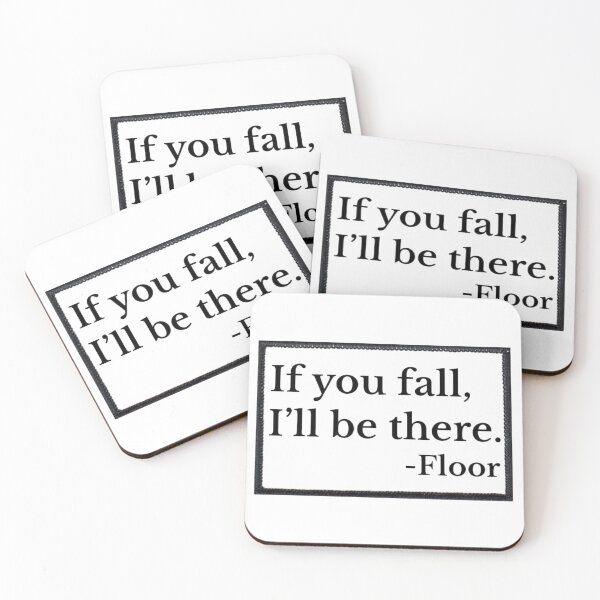 Item preview, If you fall I'll be there, the Floor designed and sold by Black-hawk-designs.