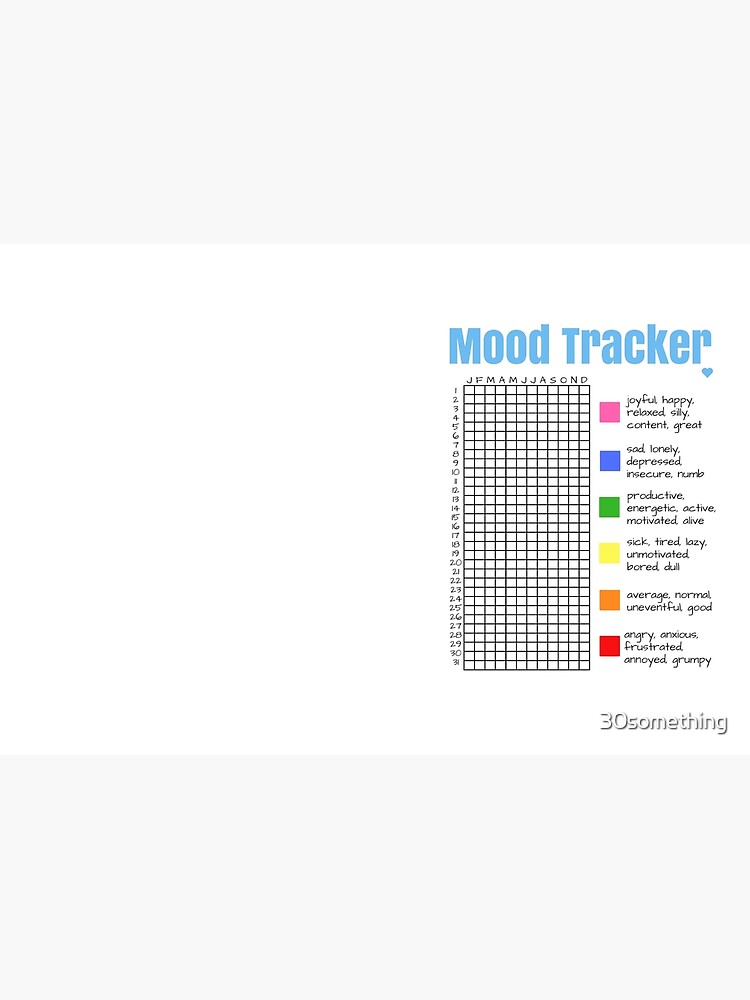 Mood Tracker Journal