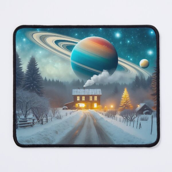 Item preview, Ringed Planet Fantasy designed and sold by A-Man-and-a-Cat.