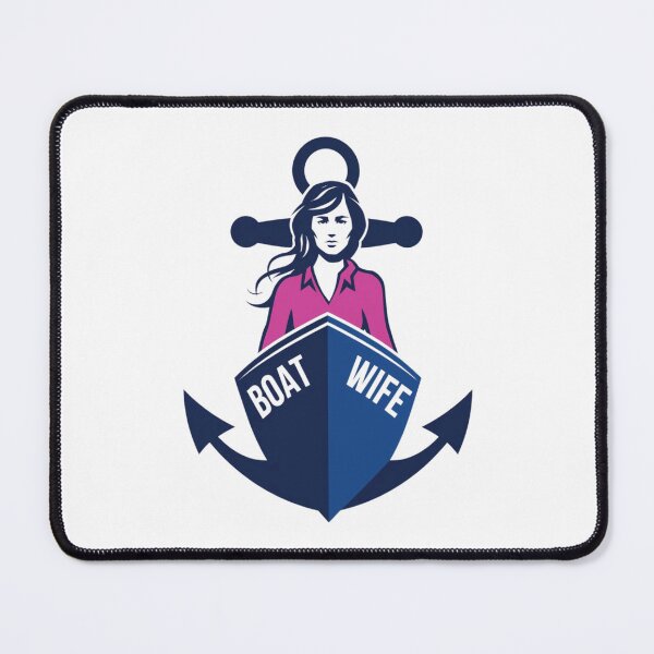 Item preview, Capitan Boat Wife designed and sold by FitEnvy.