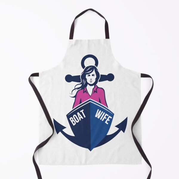 Item preview, Capitan Boat Wife designed and sold by FitEnvy.