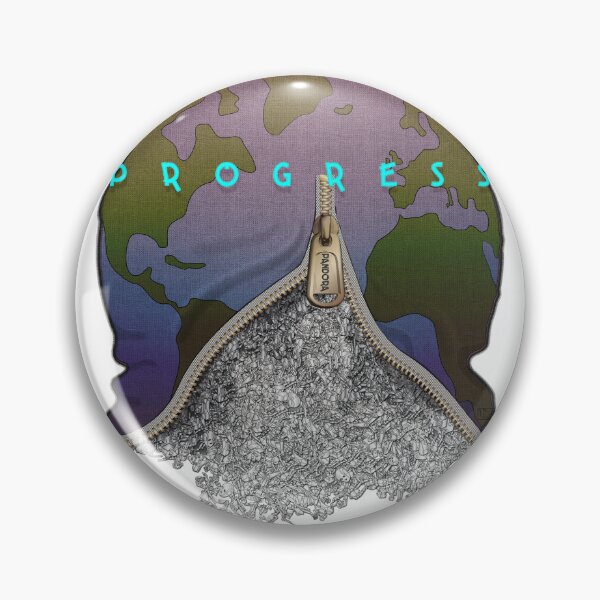 Item preview, UNzipped Earth Progress designed and sold by uniiunMB.