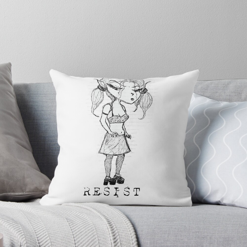 Item preview, Throw Pillow designed and sold by ST33R.