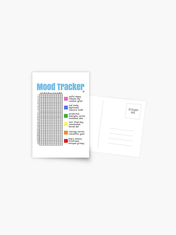Mood Tracker - Digital Stamp Set