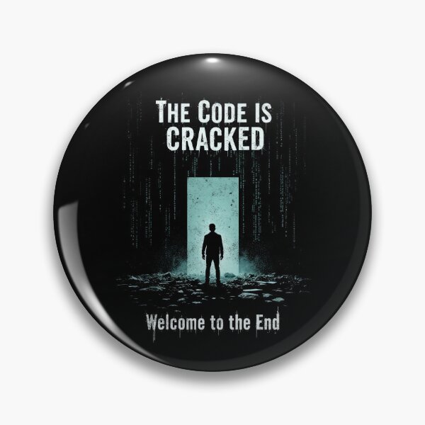 Item preview, "The Code is Cracked" Cyberpunk Design designed and sold by AmorcitoDesigns.