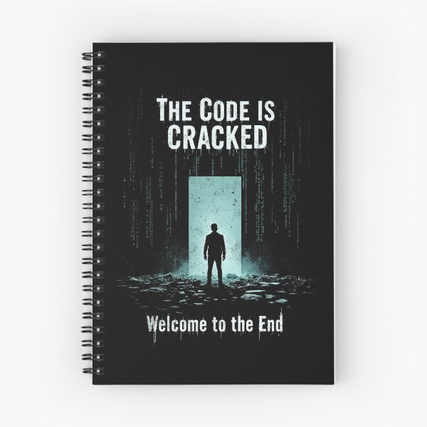 Item preview, "The Code is Cracked" Cyberpunk Design designed and sold by AmorcitoDesigns.