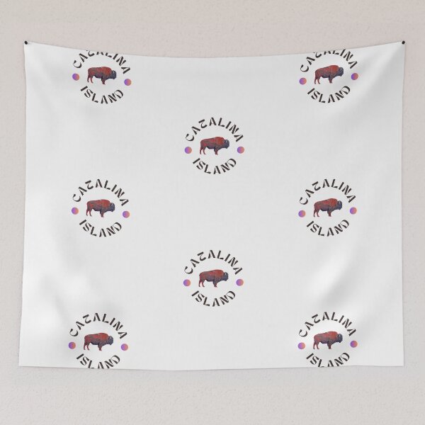 Item preview, Bison, Catalina Island, all profit supports ocean conservation  designed and sold by seekingclarity.