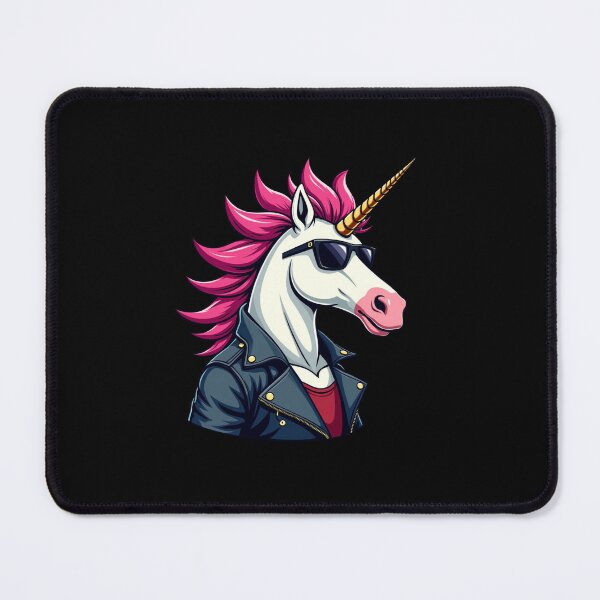 Item preview, Rebel Unicorn: Pink Mohawk with a Rock Star Twist designed and sold by Rio77 Styles.