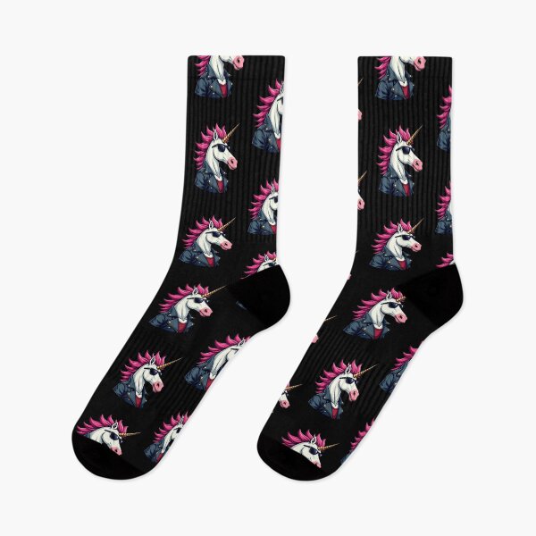 Item preview, Rebel Unicorn: Pink Mohawk with a Rock Star Twist designed and sold by Rio77 Styles.