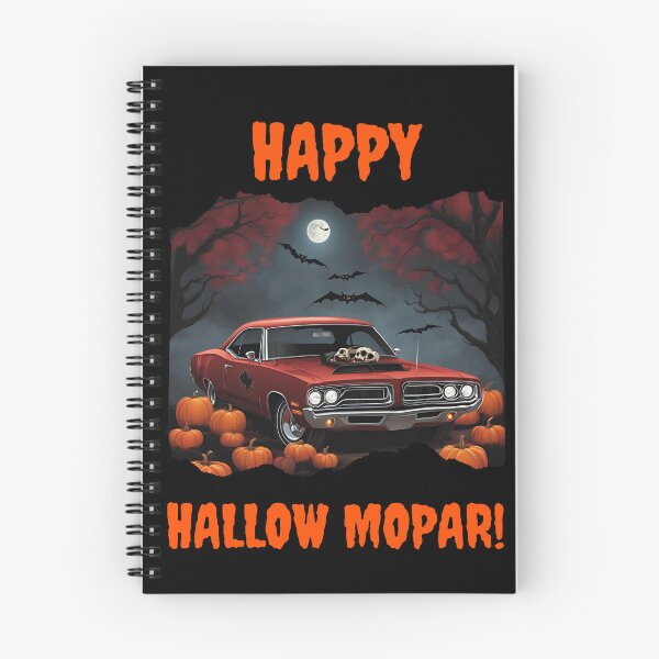 Aperçu de l'œuvre Joyeux Halloween Mopar ! créée et vendue par Blndblue-Artz.