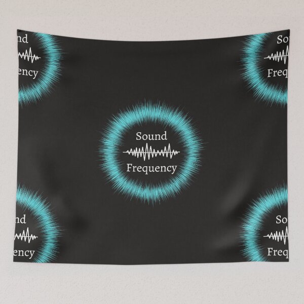 Item preview, Sound Frequency - Teal designed and sold by KoolestDesigns.